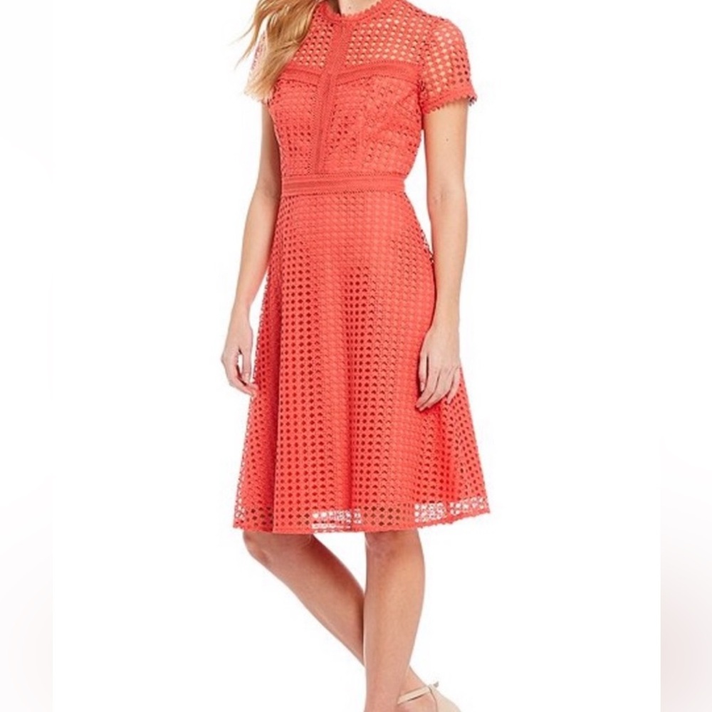 Antonio Melani Coral Lace Dress